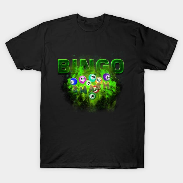 Bingo Smash T-Shirt by Ratherkool